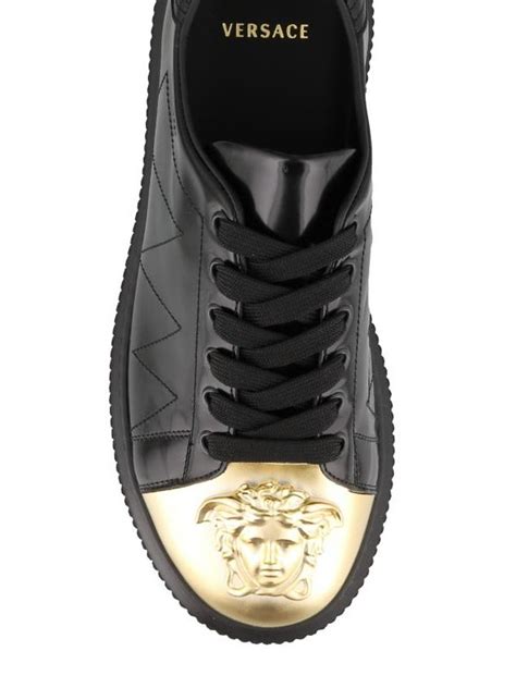 medusa versace zapatos|Versace Medusa boots.